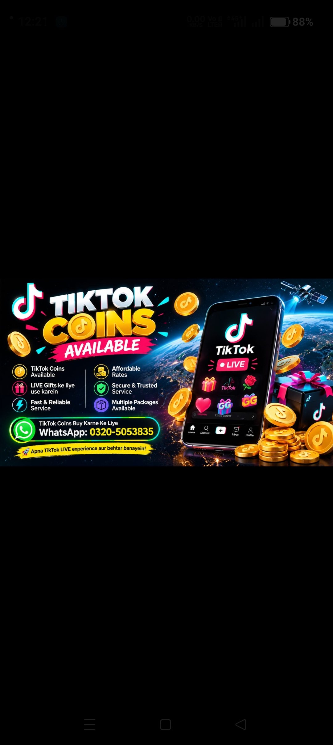 We deal TikTok coins